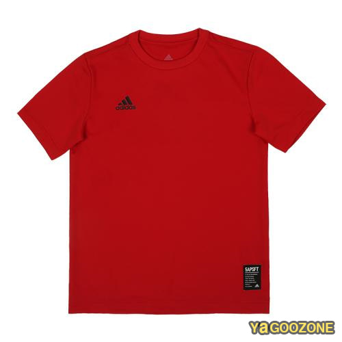 [ADIDAS] CX2240 KIDS 5T LOGO T 키즈 로고 티셔츠 (레드)[빨강]